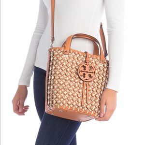 Tory Burch Miller Chainmail Bucket Bag